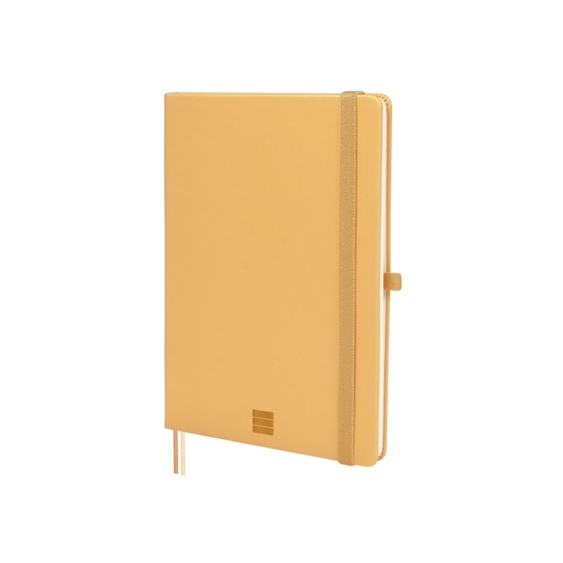 Carnet à couverture rigide Finocam Nexo - 72 feuilles - Format A5 - 148 x 210 mm - Papier crème 80 g/m² - Lisse - Pochette intér