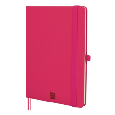 Carnet à couverture rigide Finocam Nexo - 72 feuilles - Format A5 - 148 x 210 mm - Papier crème 80 g/m² - Lisse - Pochette intér