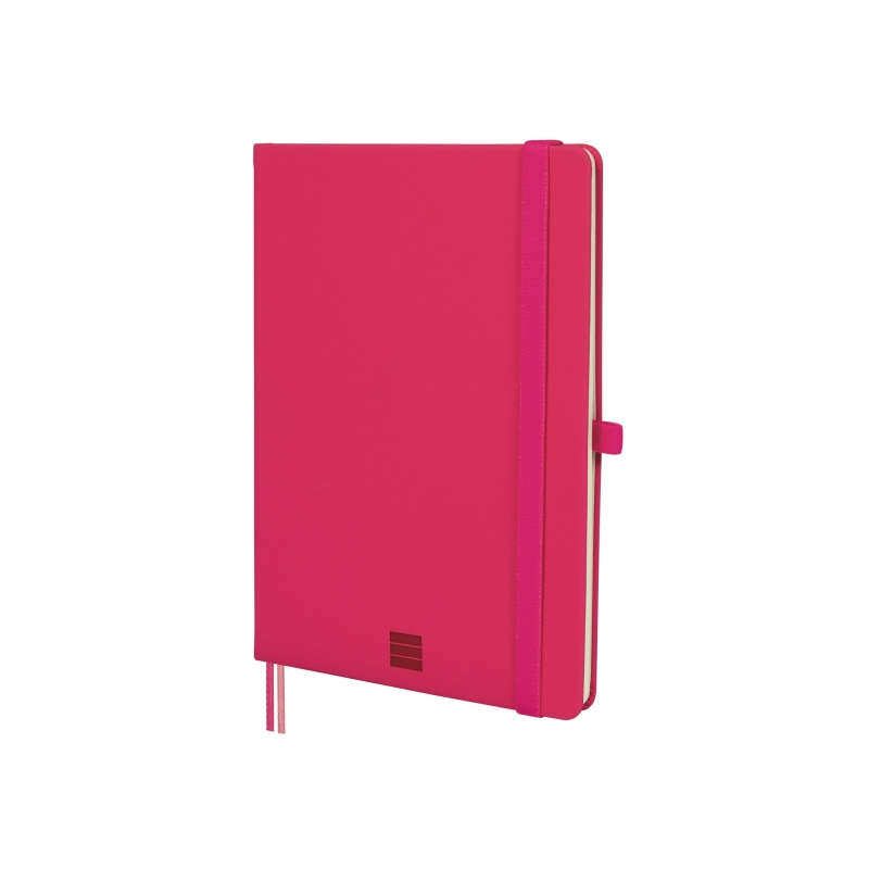 Carnet à couverture rigide Finocam Nexo - 72 feuilles - Format A5 - 148 x 210 mm - Papier crème 80 g/m² - Lisse - Pochette intér