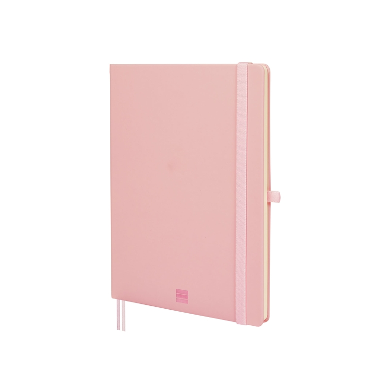 Carnet à couverture rigide Finocam Nexo - 72 feuilles - Format B5 - 176 x 250 mm - Papier crème 80 g/m² - Lisse - Pochette intér
