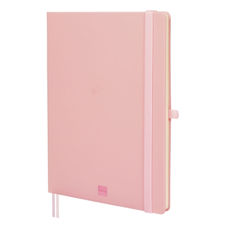Carnet à couverture rigide Finocam Nexo - 72 feuilles - Format B5 - 176 x 250 mm - Papier crème 80 g/m² - Lisse - Pochette intér