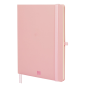 Carnet à couverture rigide Finocam Nexo - 72 feuilles - Format B5 - 176 x 250 mm - Papier crème 80 g/m² - Lisse - Pochette intér