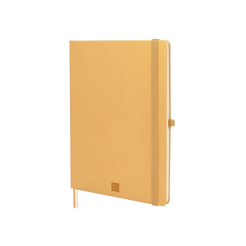 Carnet à couverture rigide Finocam Nexo - 72 feuilles - Format B5 - 176 x 250 mm - Papier crème 80 g/m² - Lisse - Pochette intér
