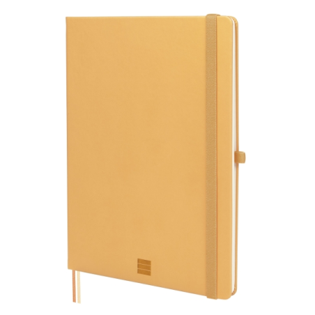 Carnet à couverture rigide Finocam Nexo - 72 feuilles - Format B5 - 176 x 250 mm - Papier crème 80 g/m² - Lisse - Pochette intér