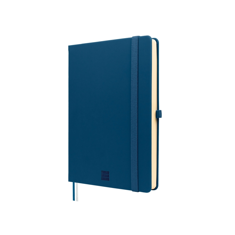 Carnet à double couverture rigide Finocam Nexo - 144 feuilles - Format A5 - 148 x 210 mm - Papier crème 80 g/m² - Lisse - Pochet