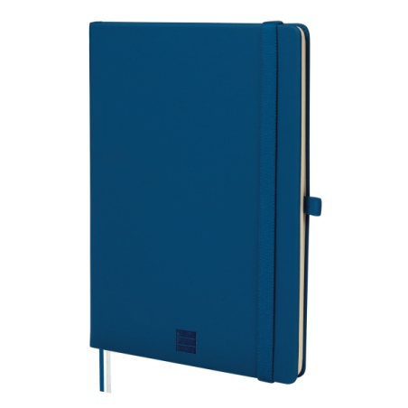 Carnet à couverture rigide Finocam Nexo - 72 feuilles - Format A5 - 148 x 210 mm - Papier crème 80 g/m² - Pochette intérieure -