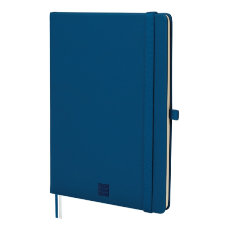Carnet à couverture rigide Finocam Nexo - 72 feuilles - Format A5 - 148 x 210 mm - Papier crème 80 g/m² - Pochette intérieure -