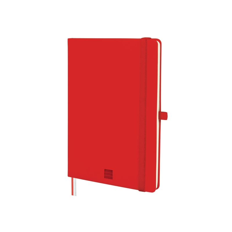 Carnet à couverture rigide Finocam Nexo - 72 feuilles - Format A5 - 148 x 210 mm - Papier crème 80 g/m² - Pochette intérieure -