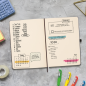 Carnet à couverture rigide Finocam Nexo - 72 feuilles - Format A5 - 148 x 210 mm - Papier crème 80 g/m² - Pochette intérieure -