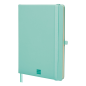 Carnet à couverture rigide Finocam Nexo - 72 feuilles - Format A5 - 148 x 210 mm - Papier crème 80 g/m² - Pochette intérieure -
