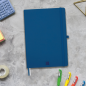 Carnet à couverture rigide Finocam Nexo - 72 feuilles - Format B5 - 176 x 250 mm - Papier crème 80 g/m² - Pochette intérieure -