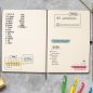Carnet à couverture rigide Finocam Nexo - 72 feuilles - Format B5 - 176 x 250 mm - Papier crème 80 g/m² - Pochette intérieure -