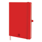 Carnet à couverture rigide Finocam Nexo - 72 feuilles - Format A5 - 148 x 210 mm - Ligné horizontalement - Papier crème 80 g/m²