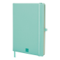 Carnet à couverture rigide Finocam Nexo - 72 feuilles - Format A5 - 148 x 210 mm - Ligné horizontalement - Papier crème 80 g/m²