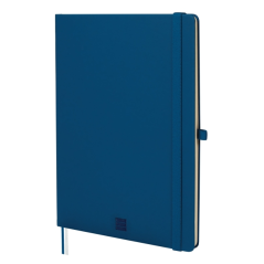 Carnet à couverture rigide Finocam Nexo - 72 feuilles - Format B5 - 176 x 250 mm - Ligné horizontalement - Papier crème 80 g/m²