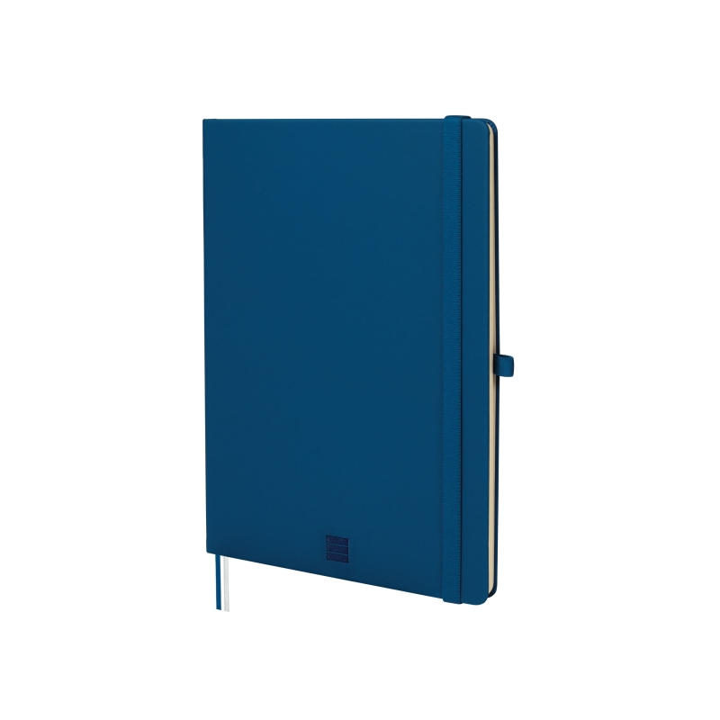 Carnet à couverture rigide Finocam Nexo - 72 feuilles - Format B5 - 176 x 250 mm - Ligné horizontalement - Papier crème 80 g/m²
