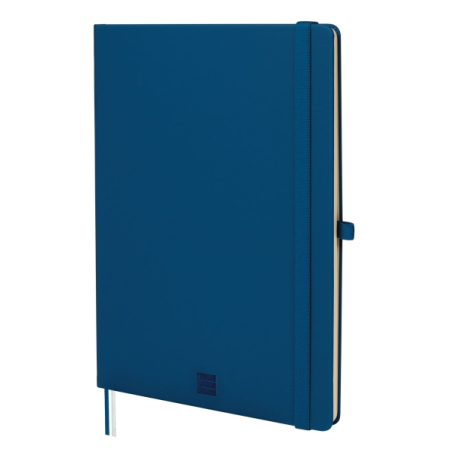Carnet à couverture rigide Finocam Nexo - 72 feuilles - Format B5 - 176 x 250 mm - Ligné horizontalement - Papier crème 80 g/m²