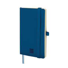 Carnet à couverture souple Finocam Nexo - 72 feuilles - 90 x 150 mm - Papier crème 80 g/m² - Lisse - Pochette intérieure - Ferme