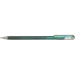 stylo gel vert Pentel translucide