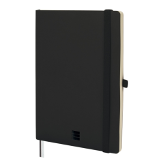 Carnet à couverture souple Finocam Nexo - 72 feuilles - Format A5 - 148 x 210 mm - Papier crème 80 g/m² - Lisse - Pochette intér