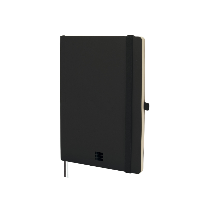 Carnet à couverture souple Finocam Nexo - 72 feuilles - Format A5 - 148 x 210 mm - Papier crème 80 g/m² - Lisse - Pochette intér