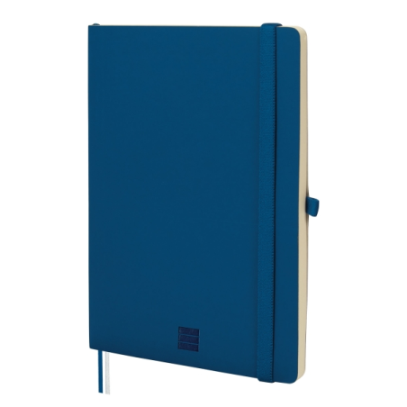 Carnet à couverture souple Finocam Nexo - 72 feuilles - Format A5 - 148 x 210 mm - Papier crème 80 g/m² - Lisse - Pochette intér