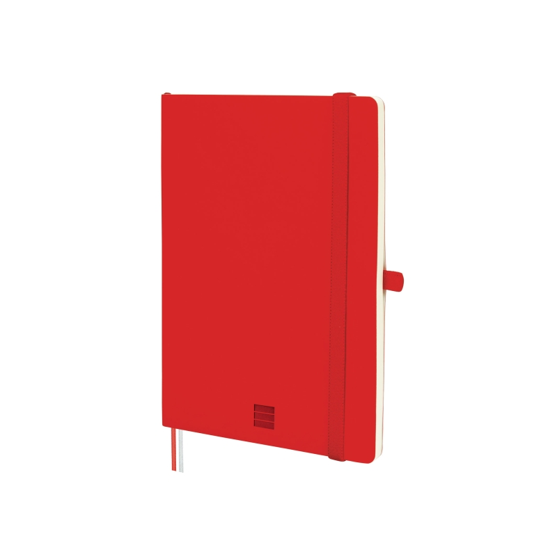Carnet à couverture souple Finocam Nexo - 72 feuilles - Format A5 - 148 x 210 mm - Papier crème 80 g/m² - Lisse - Pochette intér