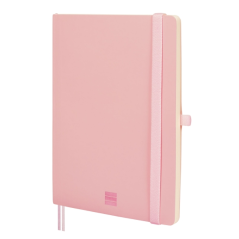 Carnet à couverture souple Finocam Nexo - 72 feuilles - Format A5 - 148 x 210 mm - Papier crème 80 g/m² - Lisse - Pochette intér