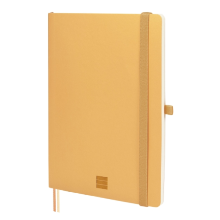 Carnet à couverture souple Finocam Nexo - 72 feuilles - Format A5 - 148 x 210 mm - Papier crème 80 g/m² - Lisse - Pochette intér