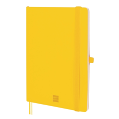 Carnet à couverture souple Finocam Nexo - 72 feuilles - Format A5 - 148 x 210 mm - Papier crème 80 g/m² - Lisse - Pochette intér