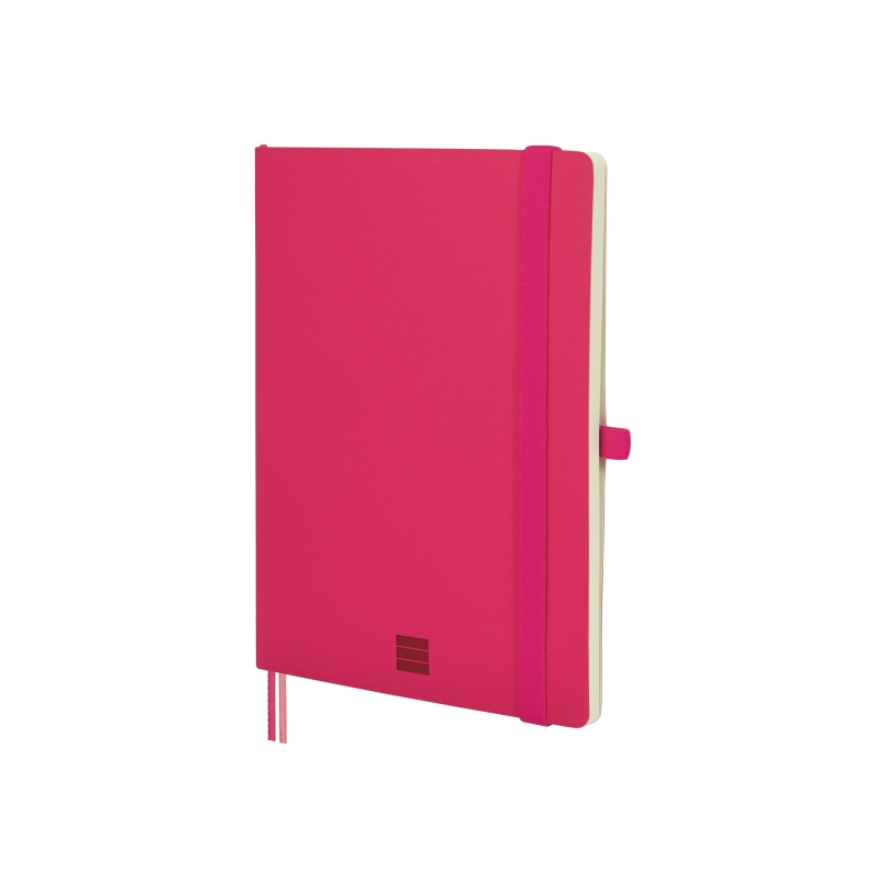 Carnet à couverture souple Finocam Nexo - 72 feuilles - Format A5 - 148 x 210 mm - Papier crème 80 g/m² - Lisse - Pochette intér