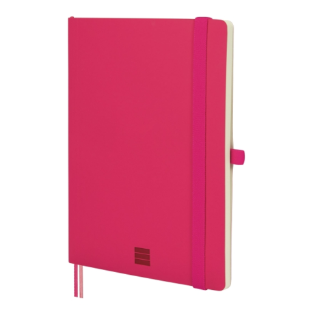 Carnet à couverture souple Finocam Nexo - 72 feuilles - Format A5 - 148 x 210 mm - Papier crème 80 g/m² - Lisse - Pochette intér