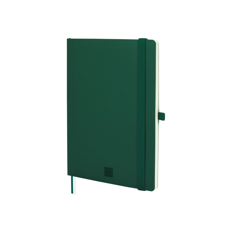 Carnet à couverture souple Finocam Nexo - 72 feuilles - Format A5 - 148 x 210 mm - Papier crème 80 g/m² - Lisse - Pochette intér