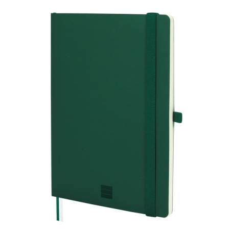 Carnet à couverture souple Finocam Nexo - 72 feuilles - Format A5 - 148 x 210 mm - Papier crème 80 g/m² - Lisse - Pochette intér