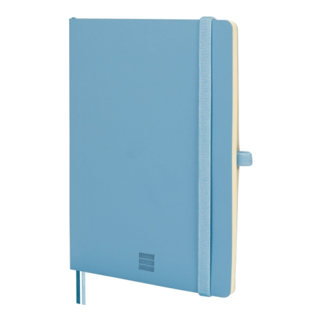 Carnet à couverture souple Finocam Nexo - 72 feuilles - Format A5 - 148 x 210 mm - Papier crème 80 g/m² - Lisse - Pochette intér