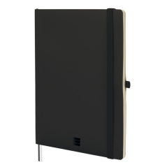 Carnet à couverture souple Finocam Nexo - 72 feuilles - Format B5 - 176 x 250 mm - Papier crème 80 g/m² - Lisse - Pochette intér