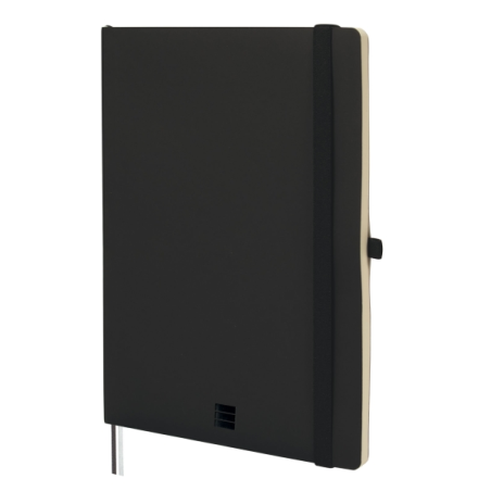 Carnet à couverture souple Finocam Nexo - 72 feuilles - Format B5 - 176 x 250 mm - Papier crème 80 g/m² - Lisse - Pochette intér