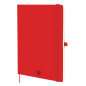 Carnet à couverture souple Finocam Nexo - 72 feuilles - Format B5 - 176 x 250 mm - Papier crème 80 g/m² - Lisse - Pochette intér
