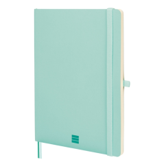 Carnet à couverture souple Finocam Nexo - 72 feuilles - Format B5 - 176 x 250 mm - Papier crème 80 g/m² - Lisse - Pochette intér