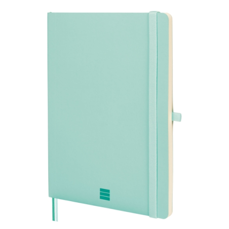 Carnet à couverture souple Finocam Nexo - 72 feuilles - Format B5 - 176 x 250 mm - Papier crème 80 g/m² - Lisse - Pochette intér