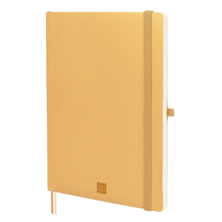 Carnet à couverture souple Finocam Nexo - 72 feuilles - Format B5 - 176 x 250 mm - Papier crème 80 g/m² - Lisse - Pochette intér