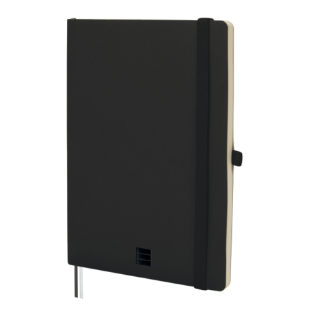 Carnet à couverture souple Finocam Nexo - 72 feuilles - Format A5 - 148 x 210 mm - Papier crème 80 g/m² - Pochette intérieure -