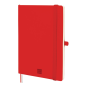 Carnet à couverture souple Finocam Nexo - 72 feuilles - Format A5 - 148 x 210 mm - Papier crème 80 g/m² - Pochette intérieure -