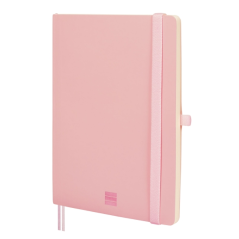 Carnet à couverture souple Finocam Nexo - 72 feuilles - Format A5 - 148 x 210 mm - Papier crème 80 g/m² - Pochette intérieure -