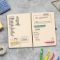 Carnet à couverture souple Finocam Nexo - 72 feuilles - Format A5 - 148 x 210 mm - Papier crème 80 g/m² - Pochette intérieure -