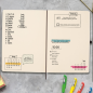 Carnet à couverture souple Finocam Nexo - 72 feuilles - Format B5 - 176 x 250 mm - Papier crème 80 g/m² - Pochette intérieure -