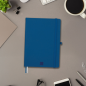 Carnet à couverture souple Finocam Nexo - 72 feuilles - Format A5 - 148 x 210 mm - Papier crème 80 g/m² - Pochette intérieure -