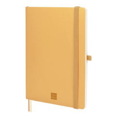 Carnet souple Finocam Nexo - 72 feuilles - Format A5 - 148 x 210 mm - Ligné horizontalement - Papier crème 80 g/m² - Pochette in
