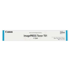Cartouche de toner cyan originale Canon imagePRESS T01 - 8067B001