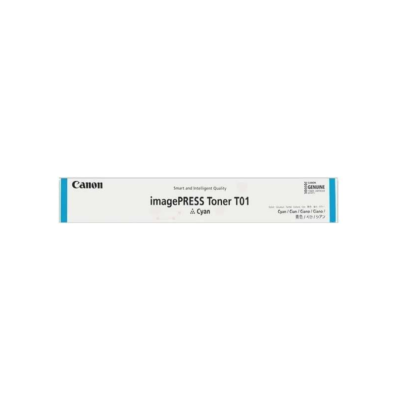 Cartouche de toner cyan originale Canon imagePRESS T01 - 8067B001